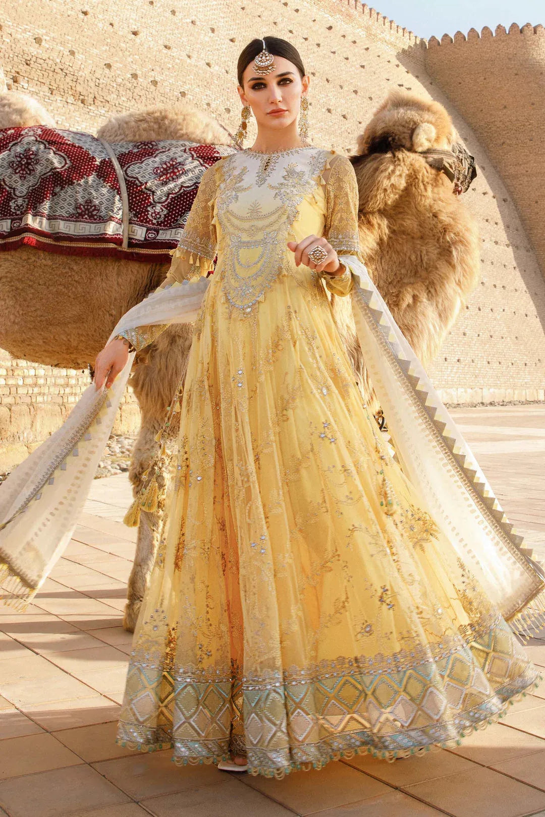 MARIA B D-2305-A 2023  LUXURY LAWN COLLECTION - Aqsa Fabrics