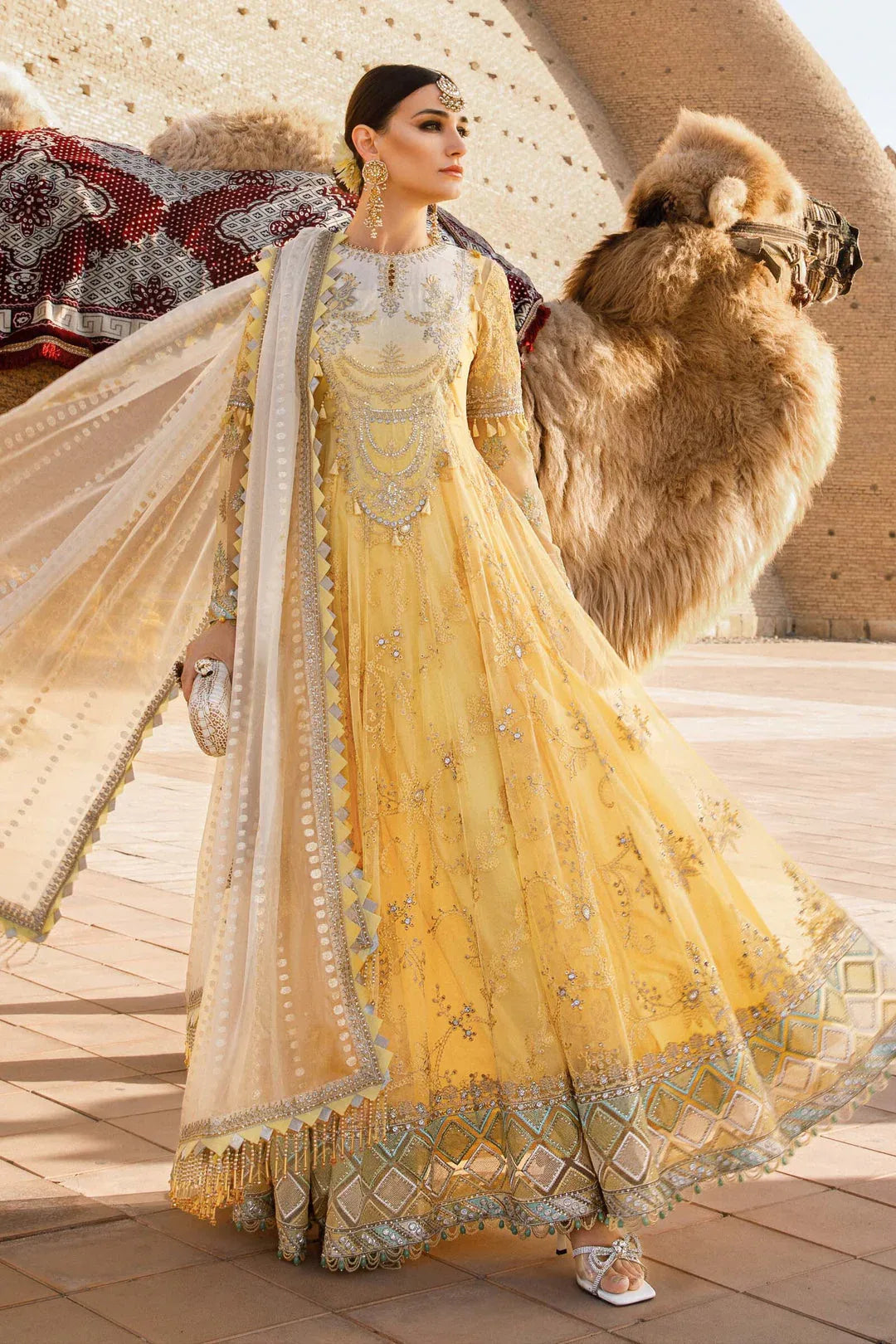 MARIA B D-2305-A 2023  LUXURY LAWN COLLECTION - Aqsa Fabrics