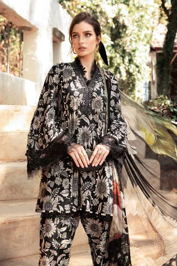 MARIA B DIGITAL LAWN D-96039 B - Aqsa Fabrics