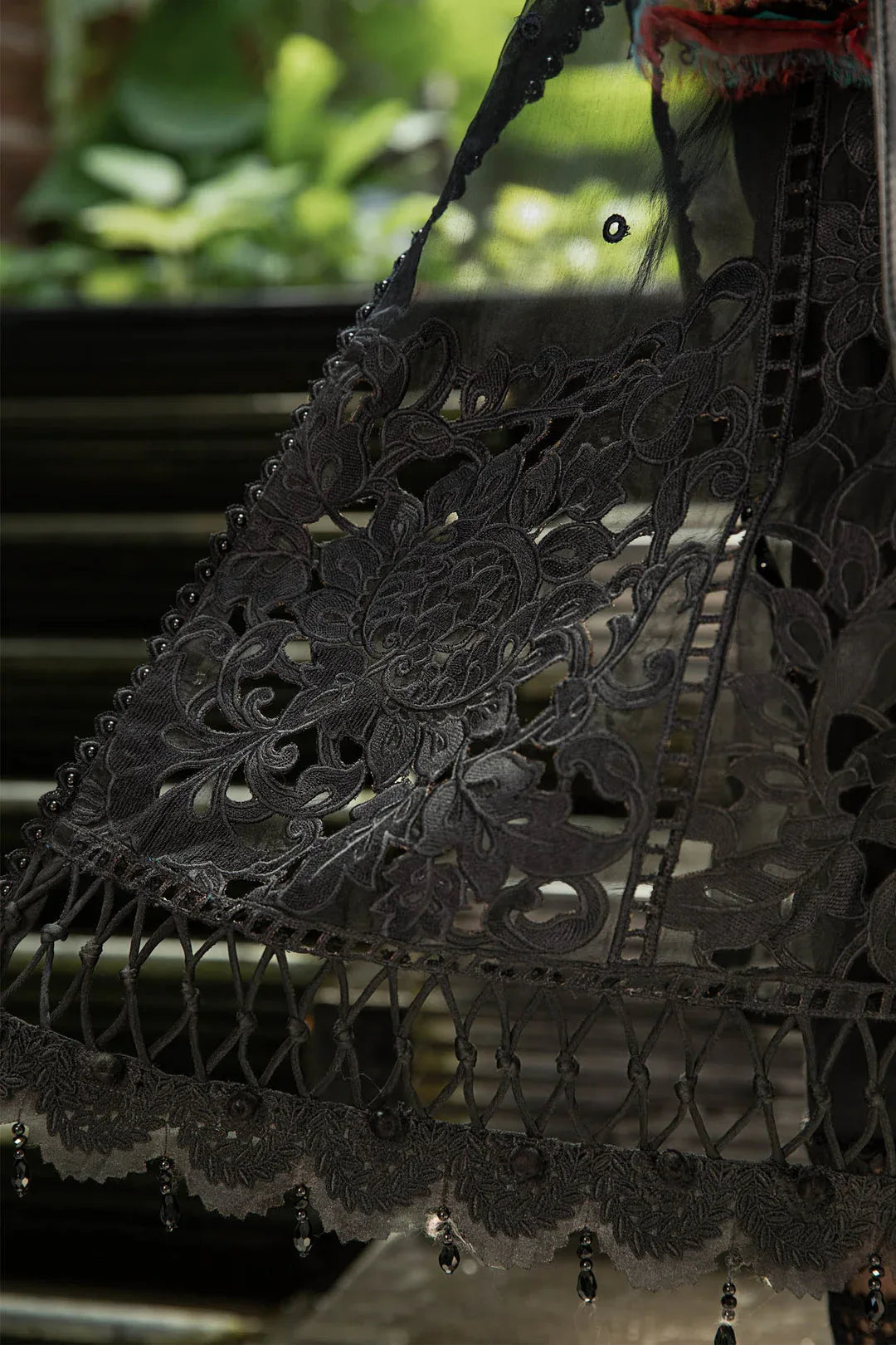 MARIA B EID LAWN COLLECTION EL-23-04-Black - Aqsa Fabrics