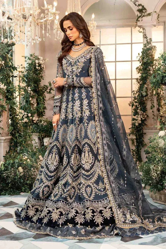 MARIA B__3 Piece Embroidered Organza Suit | BD-2901 - Aqsa Fabrics