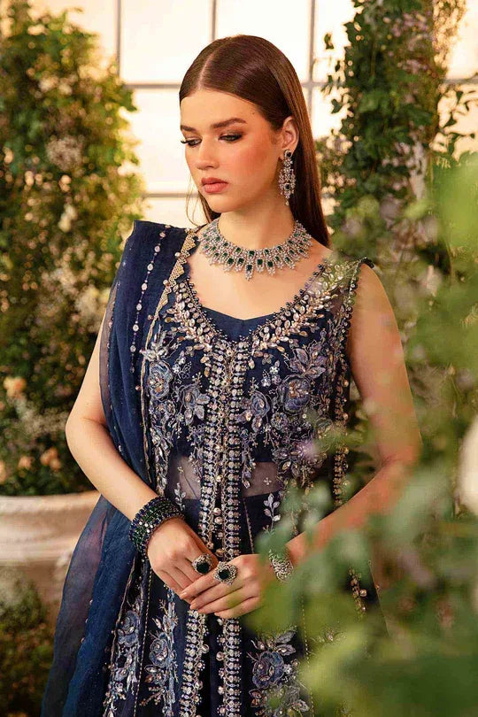 MARIA B__3 Piece Embroidered Organza Suit | BD-2901 - Aqsa Fabrics