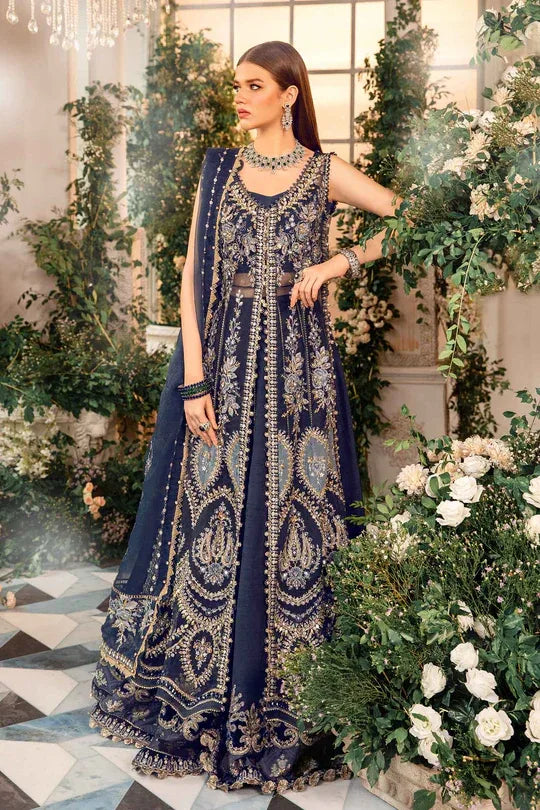 MARIA B__3 Piece Embroidered Organza Suit | BD-2901 - Aqsa Fabrics