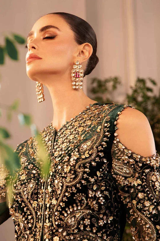 MARIA B__3 Piece Embroidered Organza Suit | BD-2904 - Aqsa Fabrics