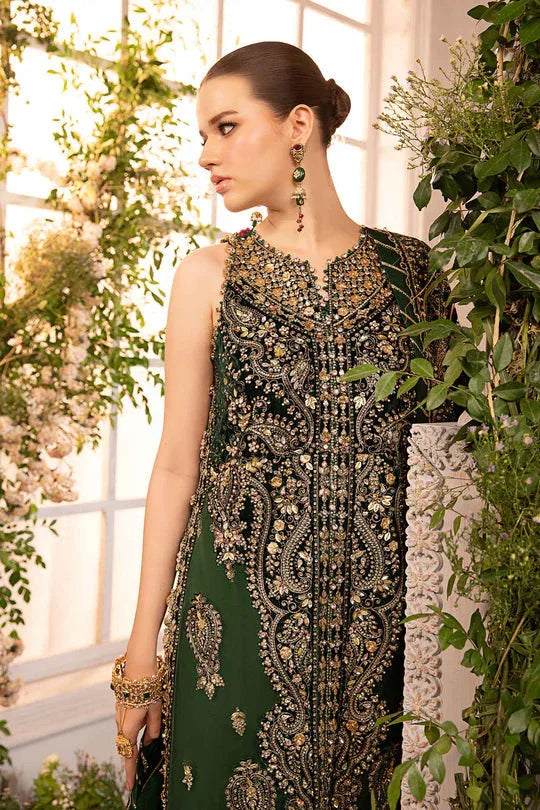 MARIA B__3 Piece Embroidered Organza Suit | BD-2904 - Aqsa Fabrics
