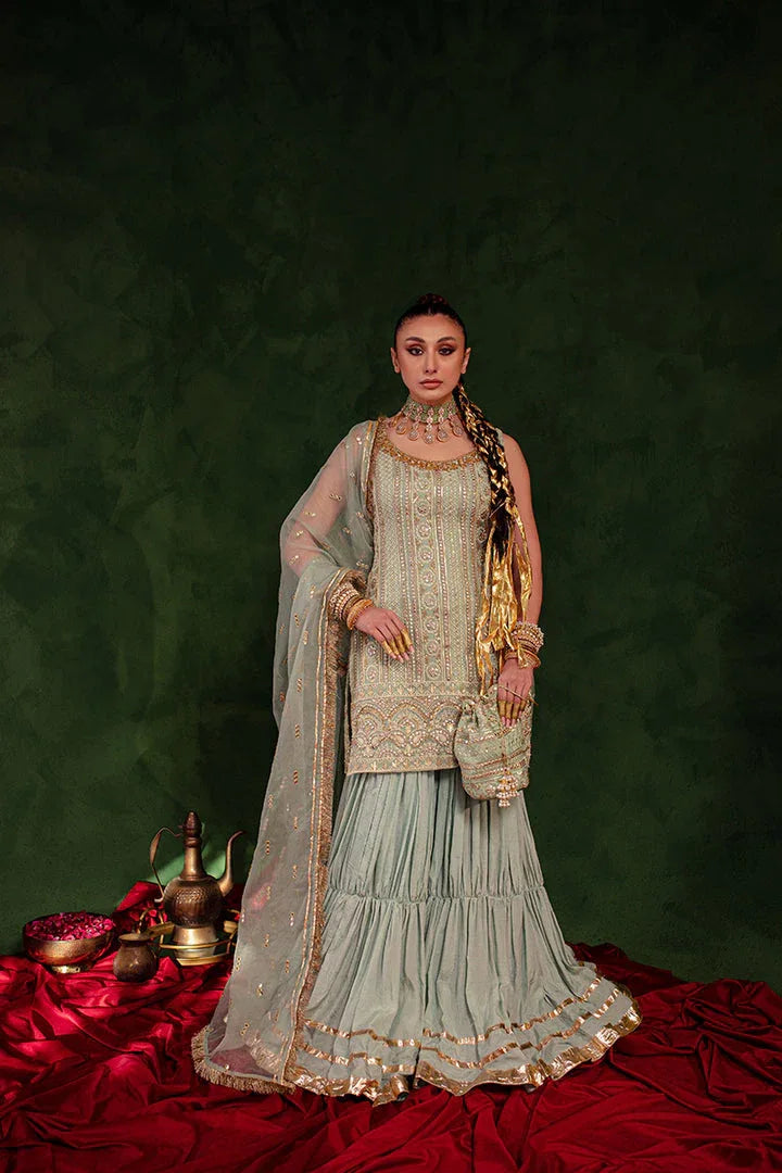 Maria Osama Khan | Salma Sitara | QAYAAS - Aqsa Fabrics