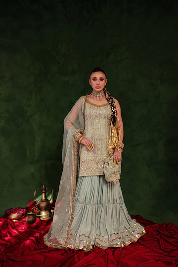 Maria Osama Khan | Salma Sitara | QAYAAS - Aqsa Fabrics
