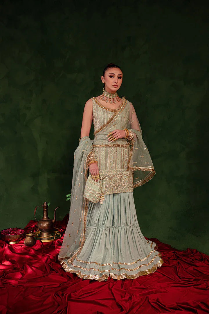 Maria Osama Khan | Salma Sitara | QAYAAS - Aqsa Fabrics