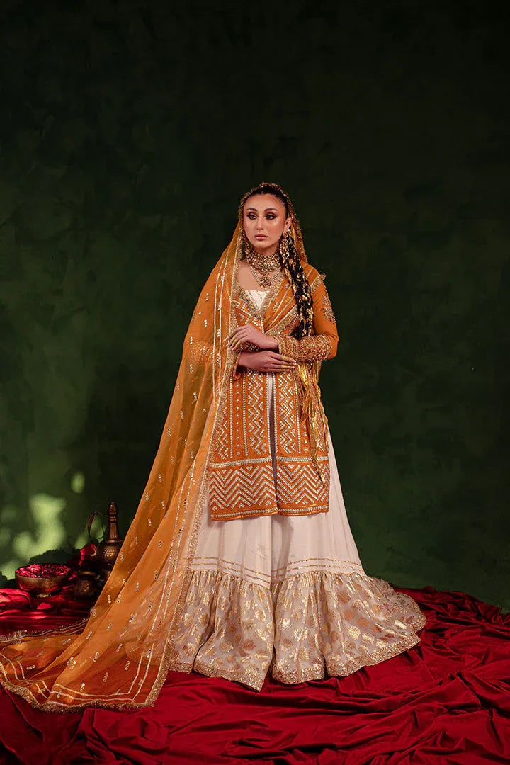 Maria Osama Khan | Salma Sitara | HIJR - Aqsa Fabrics