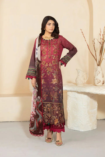 Ramsha | Mashaal Luxury Lawn | L-1303 - Aqsa Fabrics