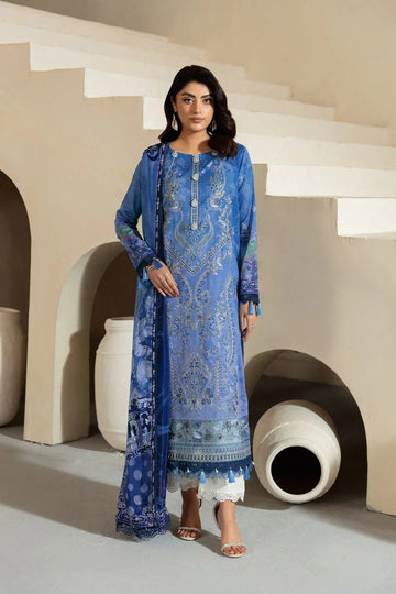Ramsha | Mashaal Luxury Lawn | L-1302 - Aqsa Fabrics