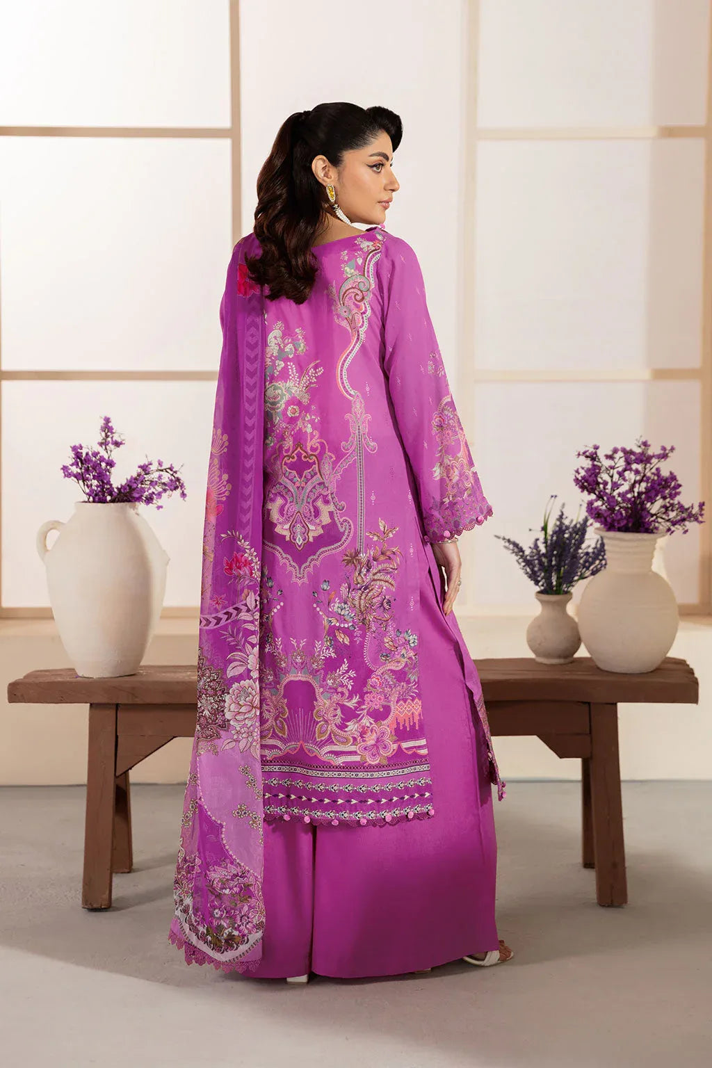 Ramsha | Mashaal Luxury Lawn | L-1312 - Aqsa Fabrics