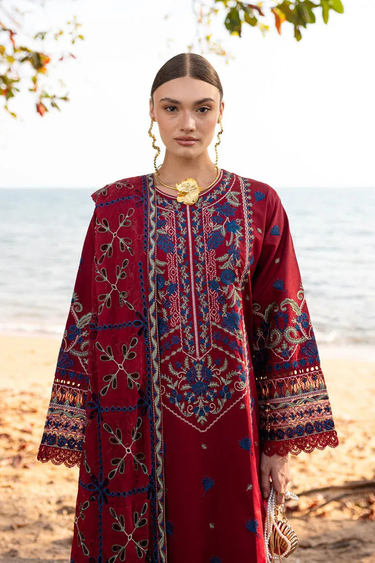 Marjjan | Fasana Lawn | MBL-07 A - Aqsa Fabrics