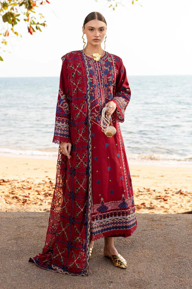 Marjjan | Fasana Lawn | MBL-07 A - Aqsa Fabrics