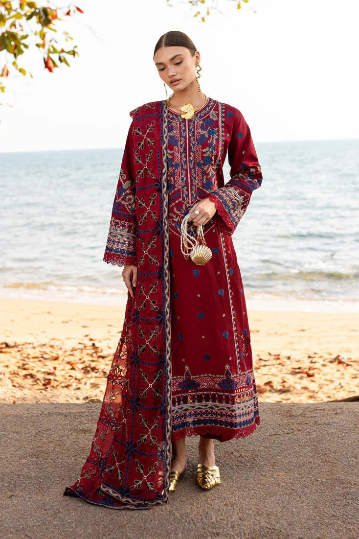 Marjjan | Fasana Lawn | MBL-07 A - Aqsa Fabrics