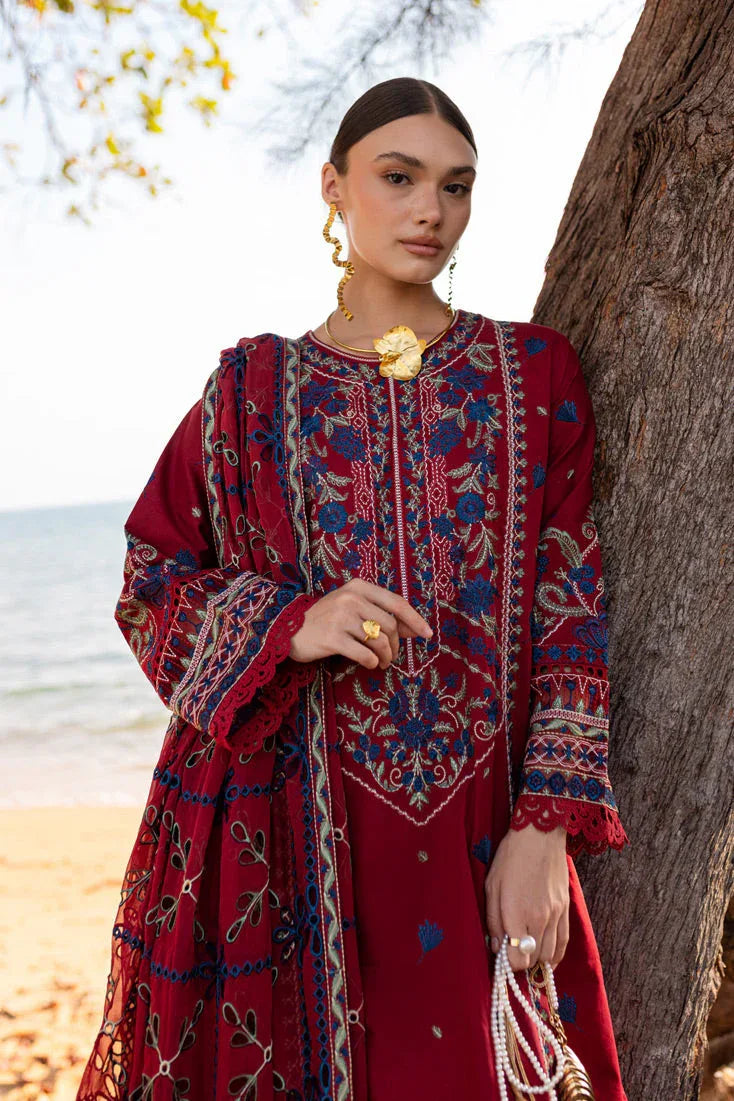 Marjjan | Fasana Lawn | MBL-07 A - Aqsa Fabrics