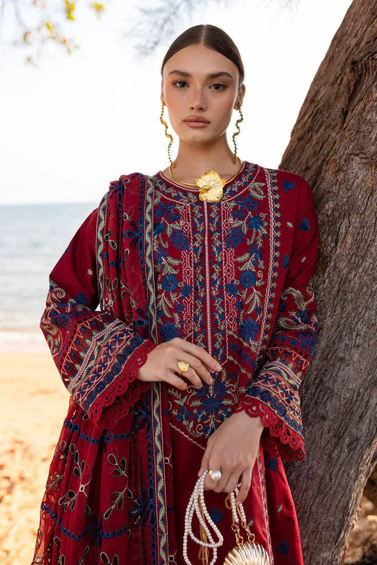 Marjjan | Fasana Lawn | MBL-07 A - Aqsa Fabrics