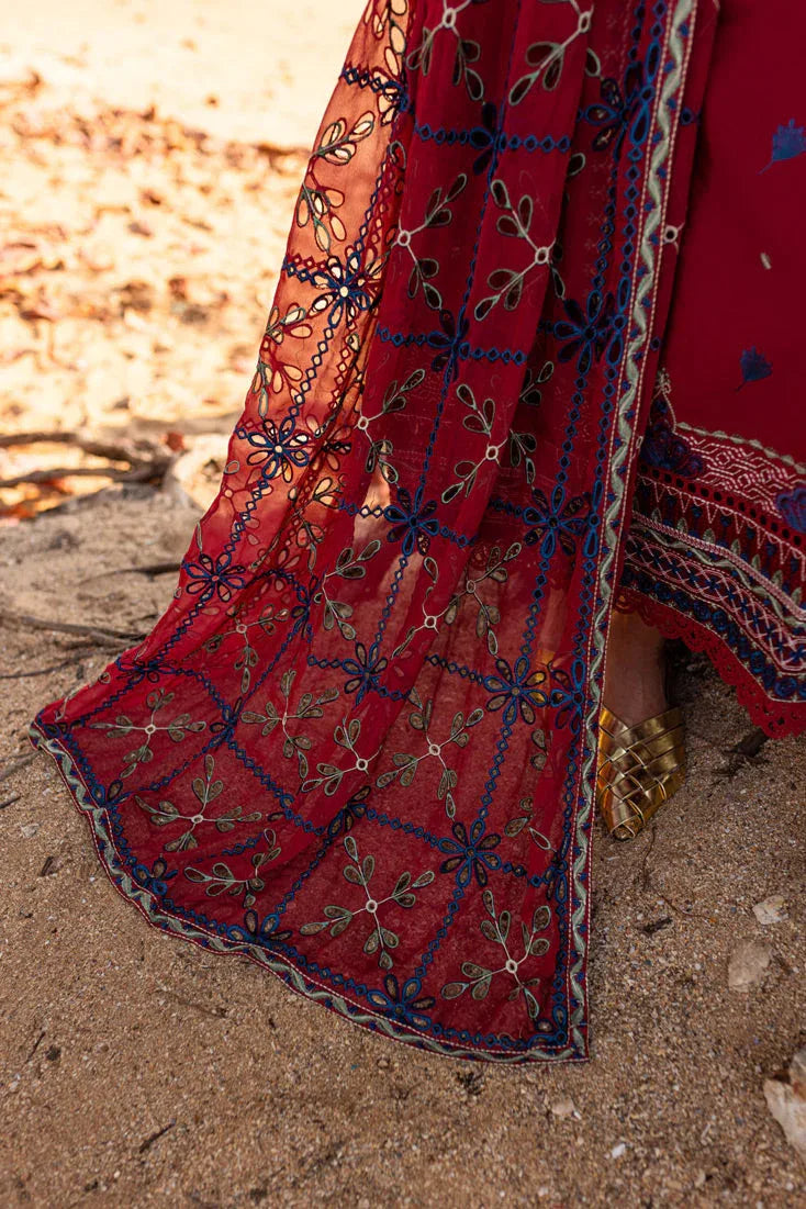 Marjjan | Fasana Lawn | MBL-07 A - Aqsa Fabrics