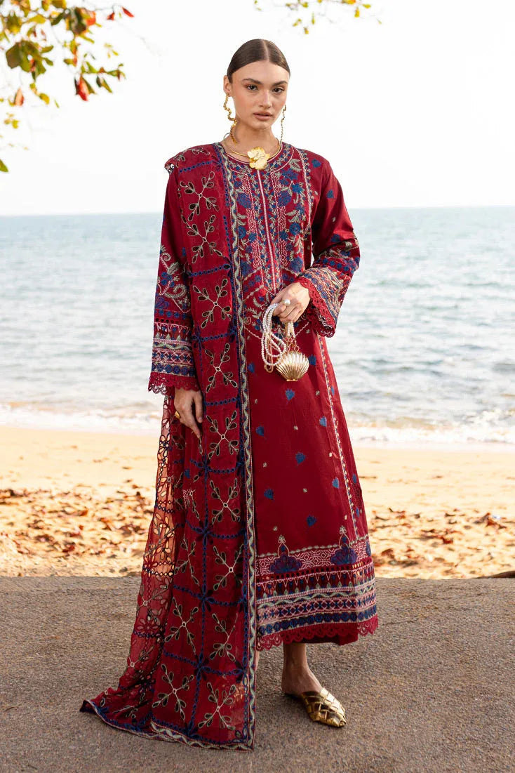 Marjjan | Fasana Lawn | MBL-07 A - Aqsa Fabrics