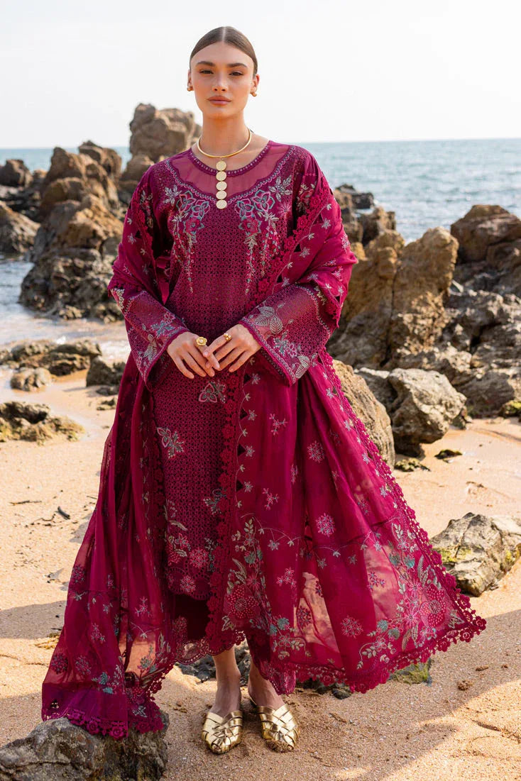 Marjjan | Fasana Lawn | MBL-08 A - Aqsa Fabrics