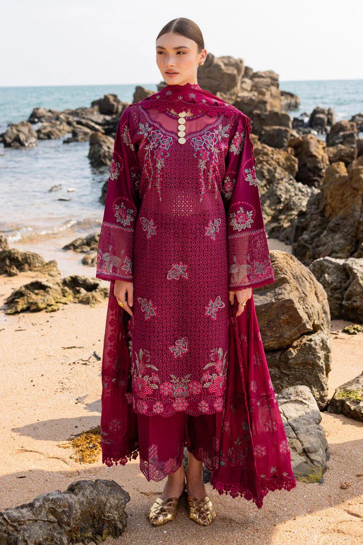 Marjjan | Fasana Lawn | MBL-08 A - Aqsa Fabrics
