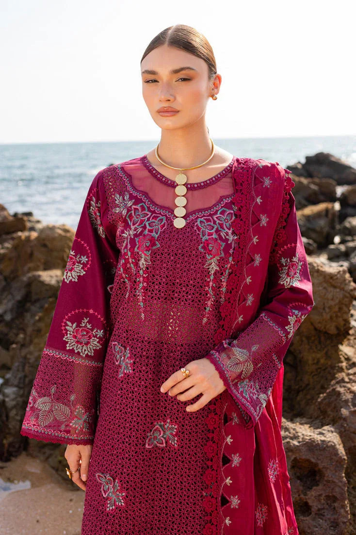 Marjjan | Fasana Lawn | MBL-08 A - Aqsa Fabrics