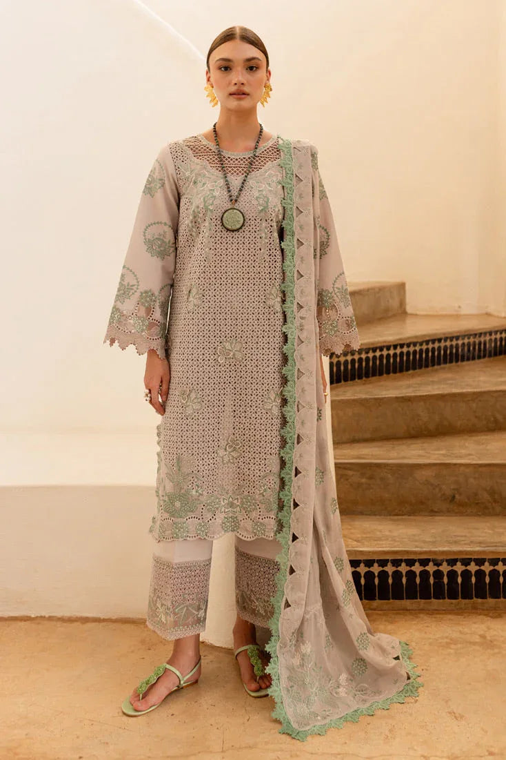 Marjjan | Fasana Lawn | MBL-08 B - Aqsa Fabrics