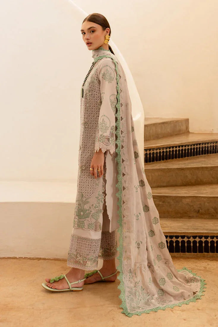 Marjjan | Fasana Lawn | MBL-08 B - Aqsa Fabrics