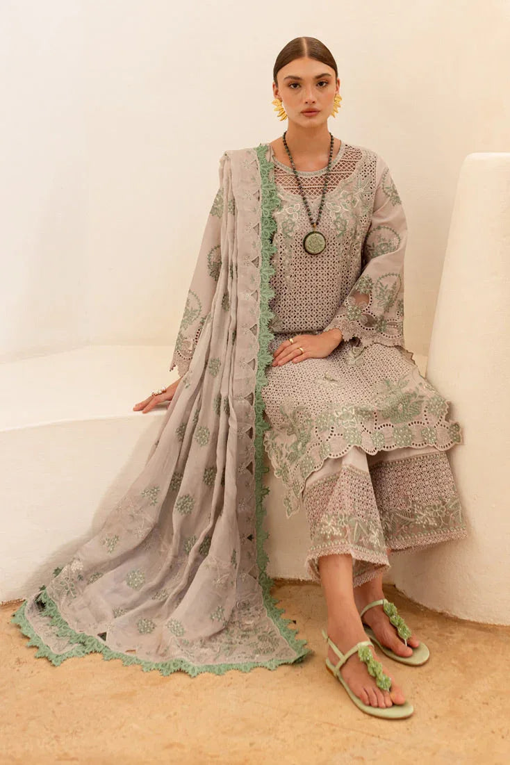 Marjjan | Fasana Lawn | MBL-08 B - Aqsa Fabrics