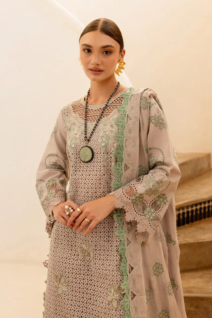 Marjjan | Fasana Lawn | MBL-08 B - Aqsa Fabrics