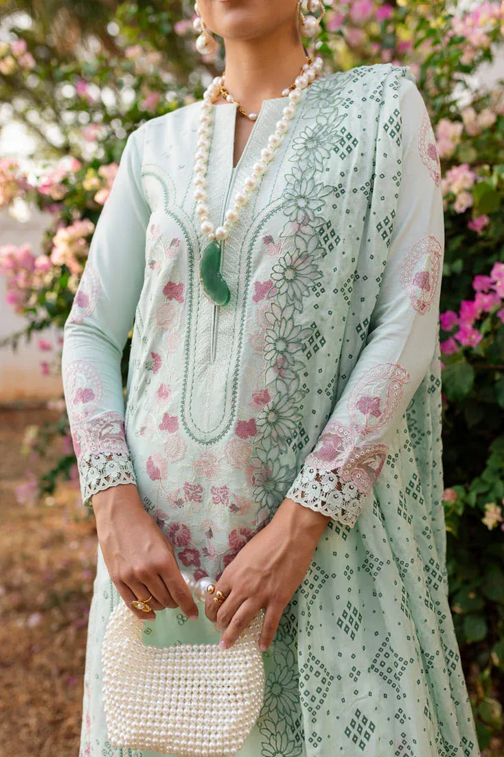 Marjjan | Fasana Lawn | MBL-09 A - Aqsa Fabrics