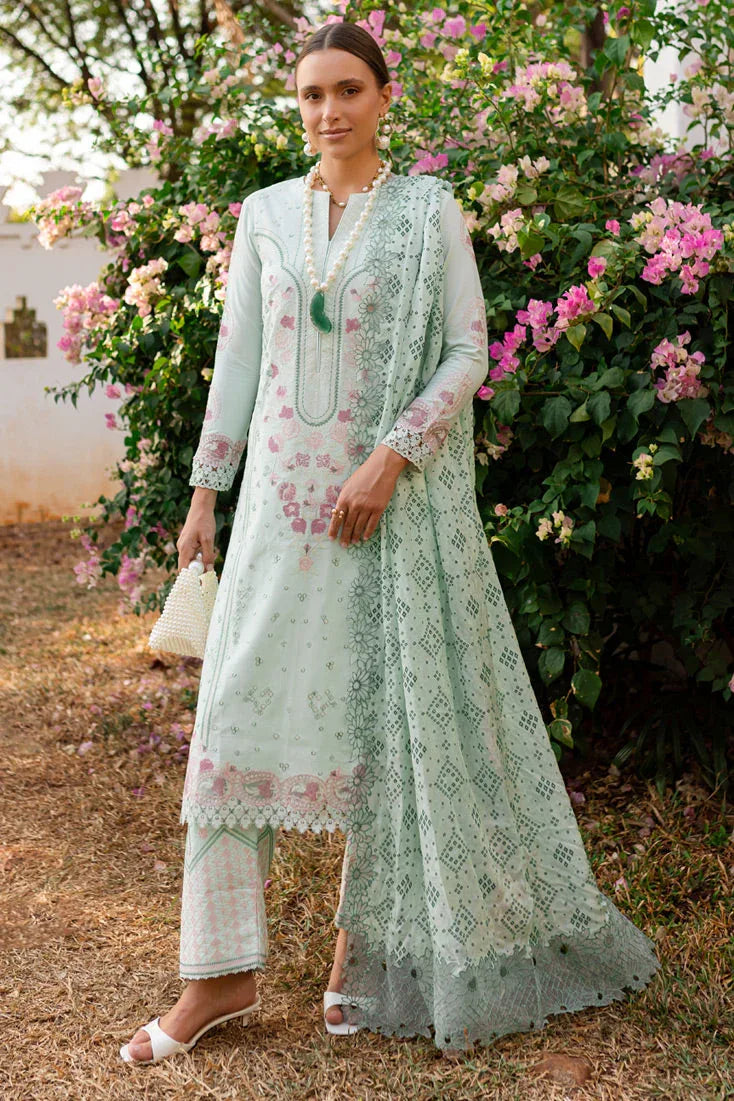 Marjjan | Fasana Lawn | MBL-09 A - Aqsa Fabrics