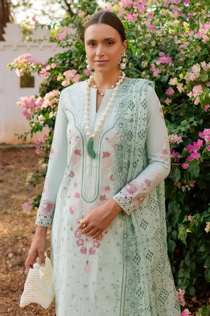 Marjjan | Fasana Lawn | MBL-09 A - Aqsa Fabrics