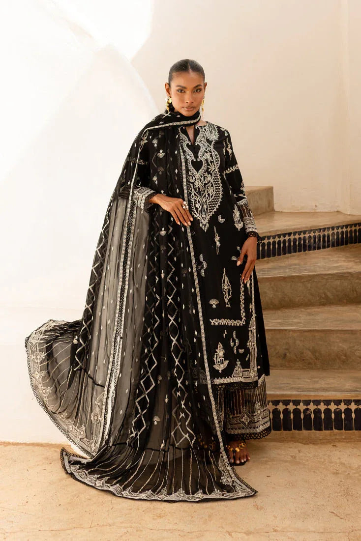 Marjjan | Fasana Lawn | MBL-10 A - Aqsa Fabrics