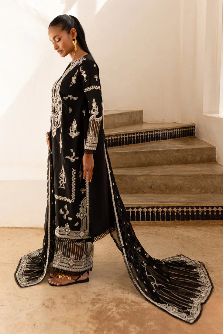 Marjjan | Fasana Lawn | MBL-10 A - Aqsa Fabrics