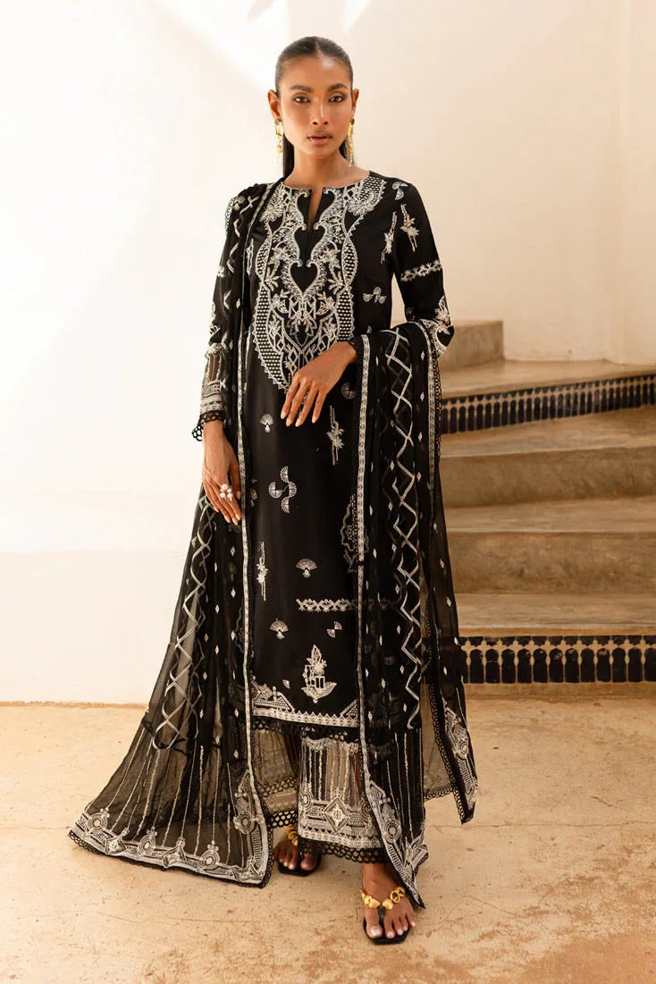 Marjjan | Fasana Lawn | MBL-10 A - Aqsa Fabrics