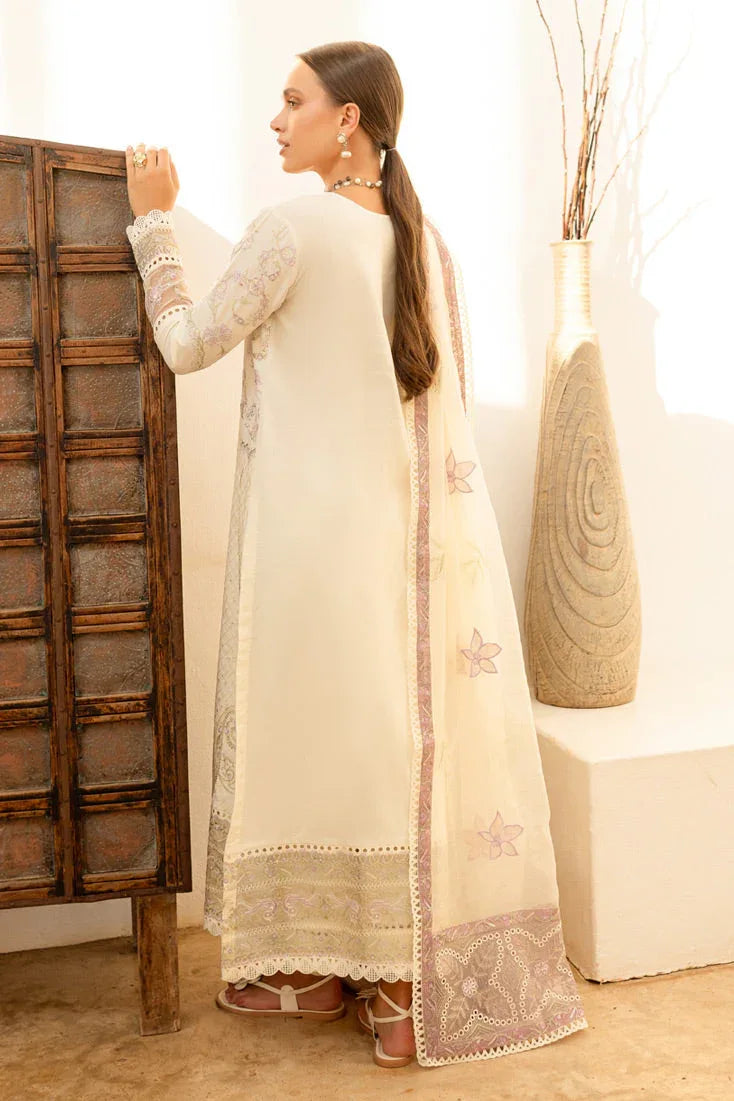 Marjjan | Fasana Lawn | MBL-11 A - Aqsa Fabrics