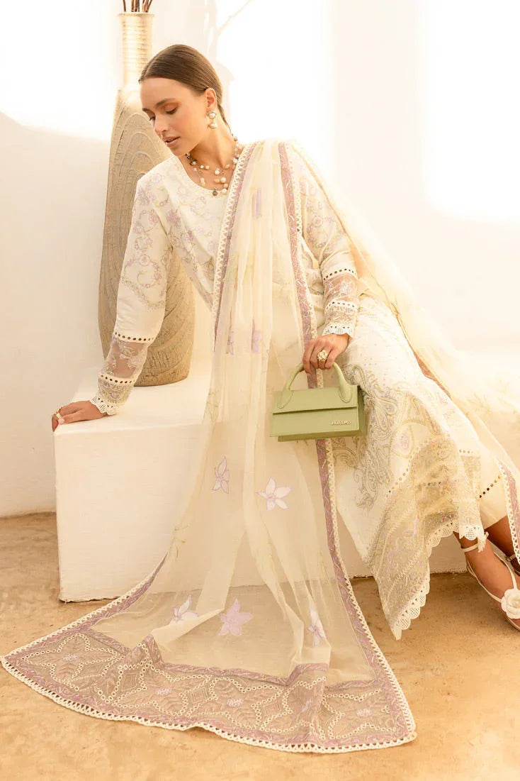 Marjjan | Fasana Lawn | MBL-11 A - Aqsa Fabrics