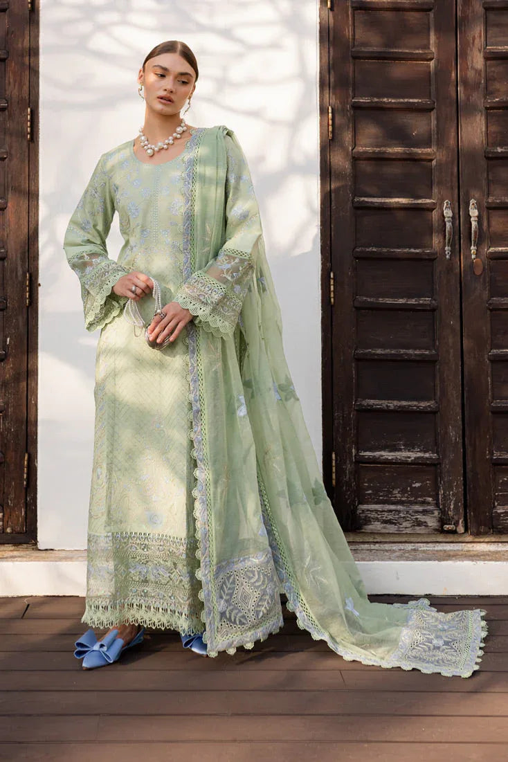 Marjjan | Fasana Lawn | MBL-11 B - Aqsa Fabrics