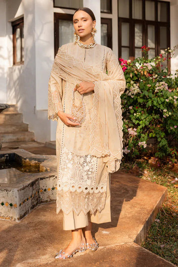 Marjjan | Fasana Lawn | MBL-12 A - Aqsa Fabrics