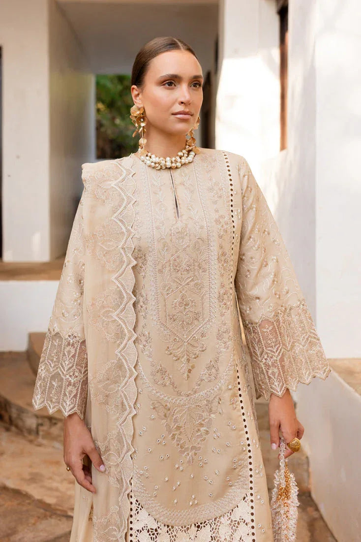 Marjjan | Fasana Lawn | MBL-12 A - Aqsa Fabrics