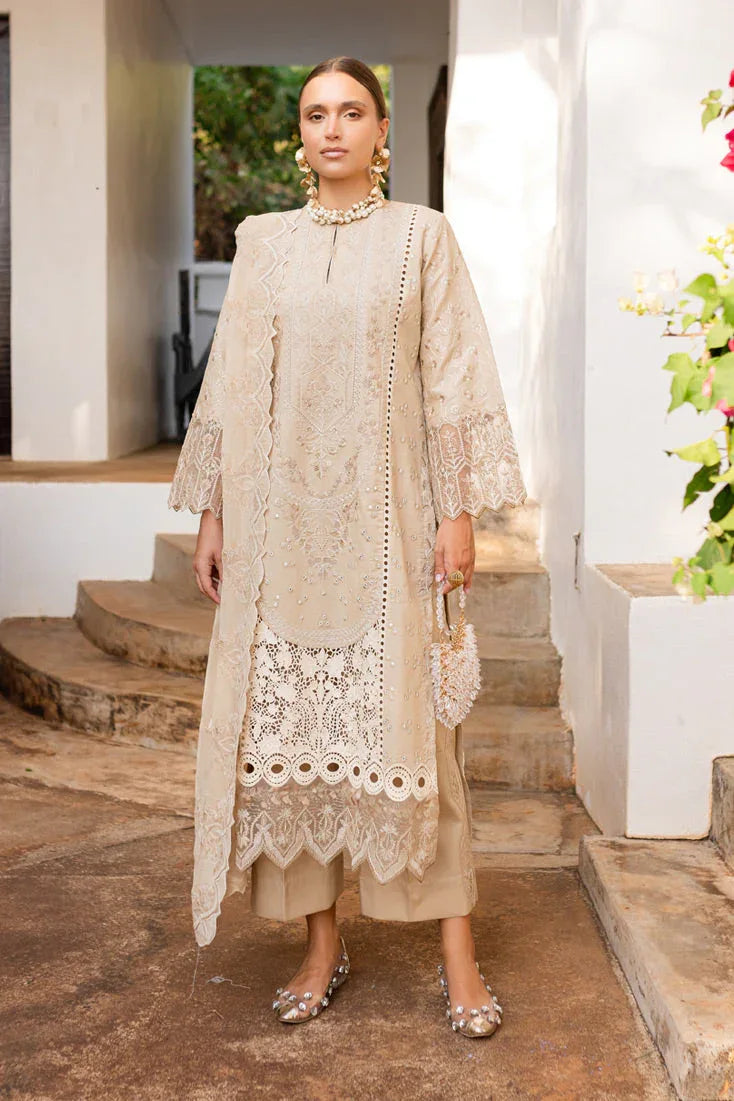 Marjjan | Fasana Lawn | MBL-12 A - Aqsa Fabrics