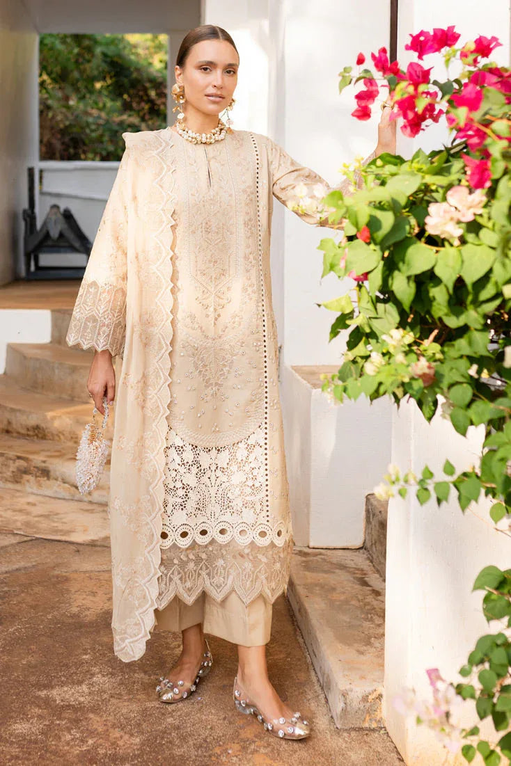 Marjjan | Fasana Lawn | MBL-12 A - Aqsa Fabrics