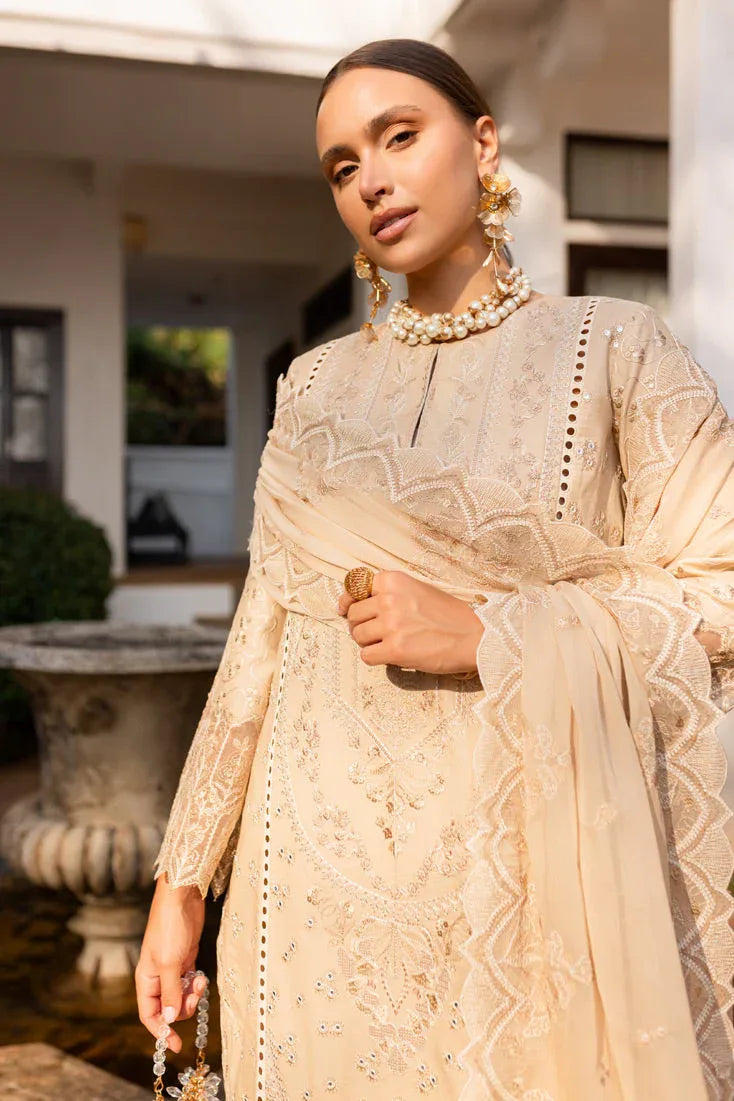 Marjjan | Fasana Lawn | MBL-12 A - Aqsa Fabrics