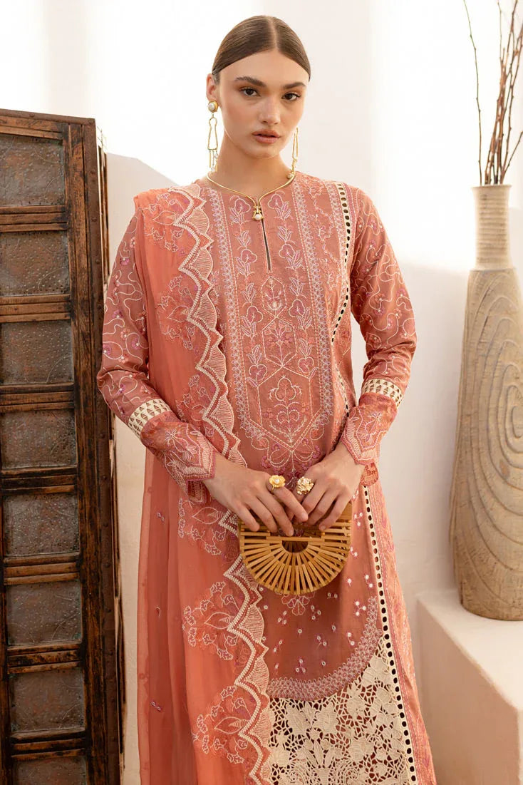 Marjjan | Fasana Lawn | MBL-12 B - Aqsa Fabrics