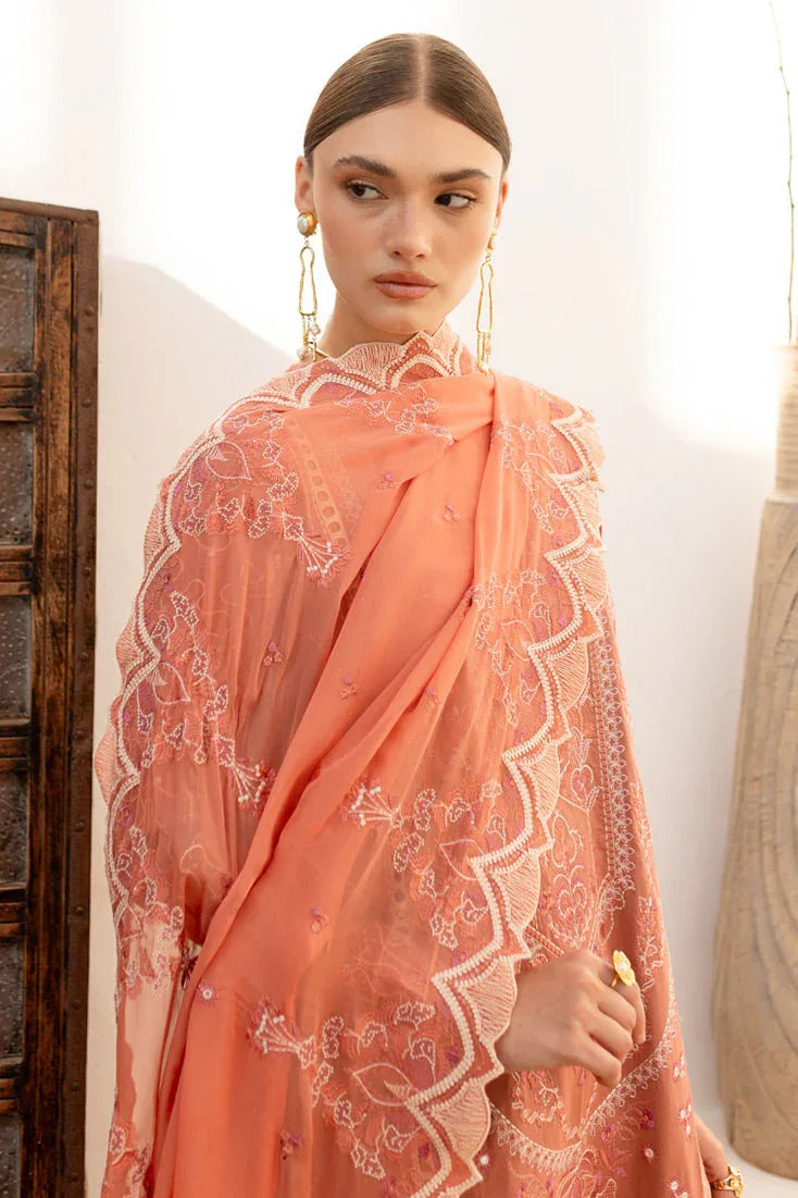 Marjjan | Fasana Lawn | MBL-12 B - Aqsa Fabrics
