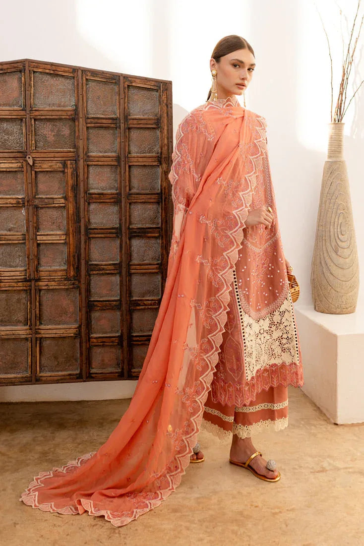 Marjjan | Fasana Lawn | MBL-12 B - Aqsa Fabrics