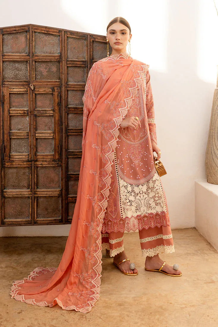 Marjjan | Fasana Lawn | MBL-12 B - Aqsa Fabrics