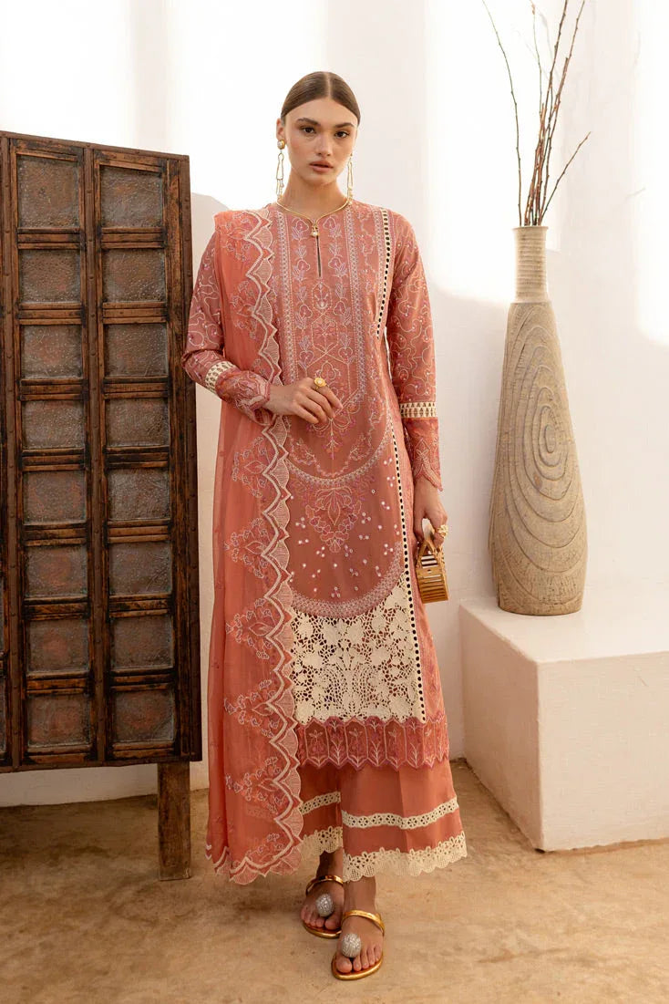 Marjjan | Fasana Lawn | MBL-12 B - Aqsa Fabrics