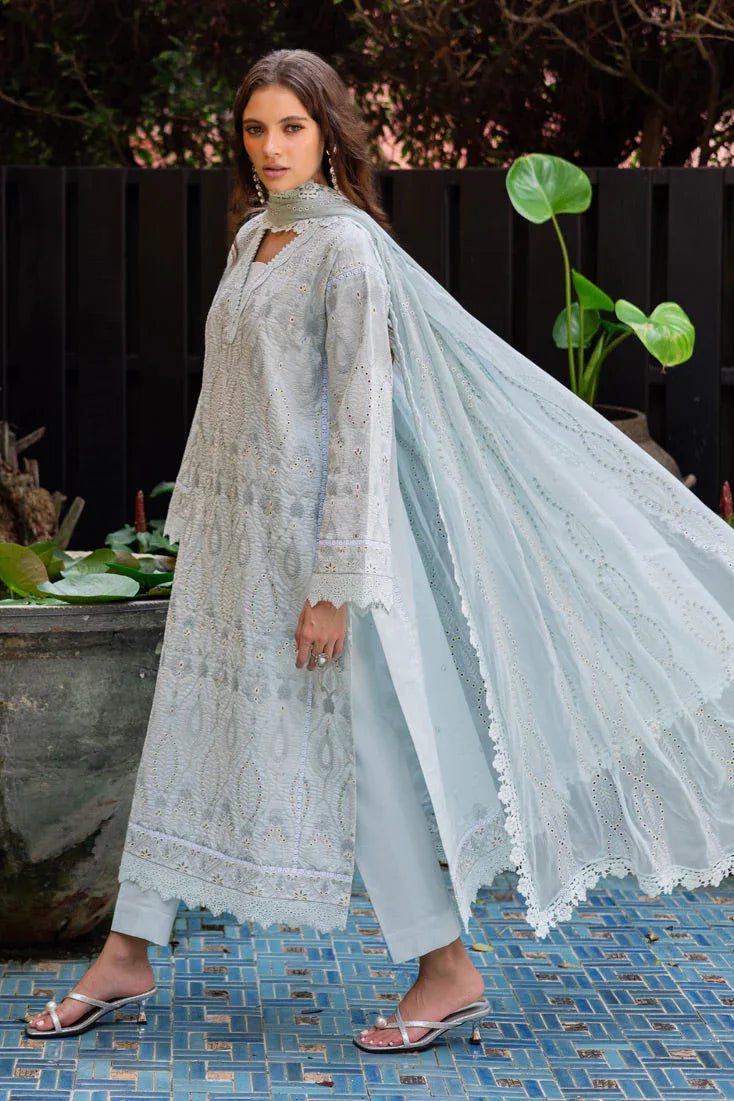Marjjan | Seraya Lawn 25 |  MBL- 18 A - Aqsa Fabrics